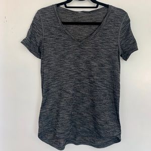 Lululemon Heather Grey T Vee